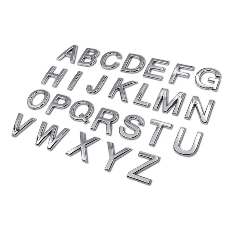 3D ABS 字母标志