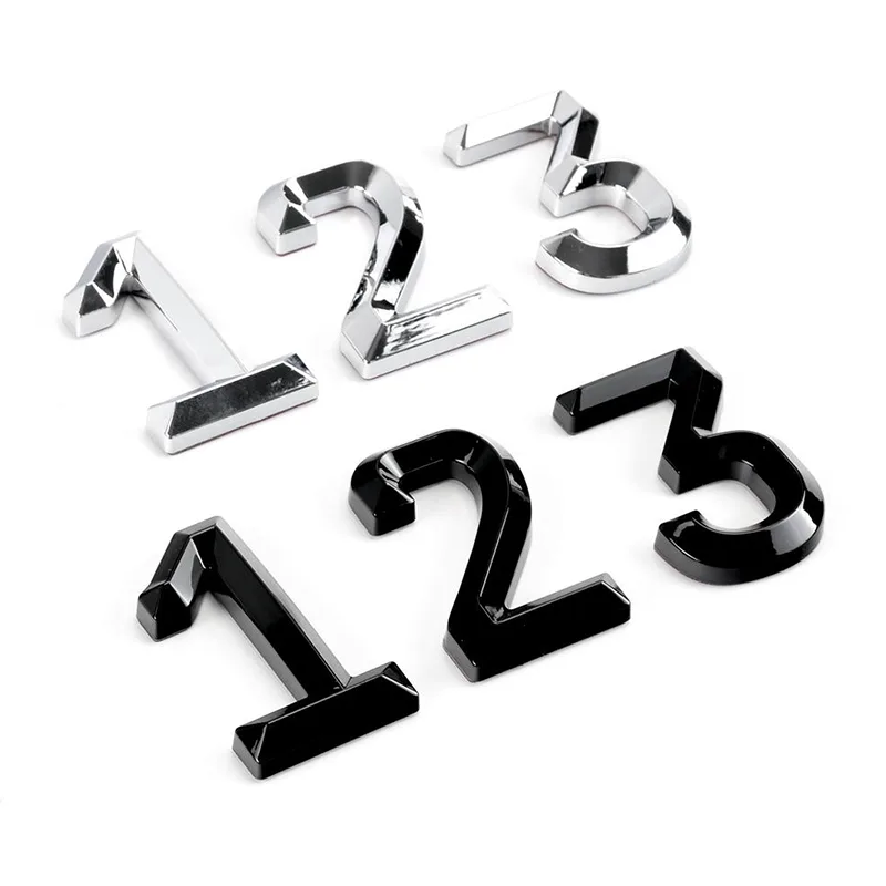 ABS Number Badge