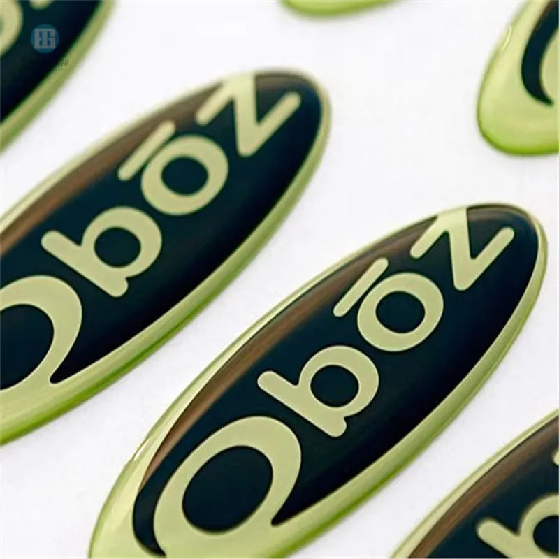 Clear Epoxy Resin Sticker