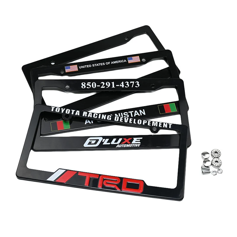 Logo Printed Car License Plate Frame