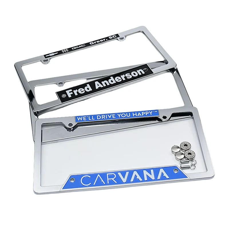 Logo Printed Car License Plate Frame