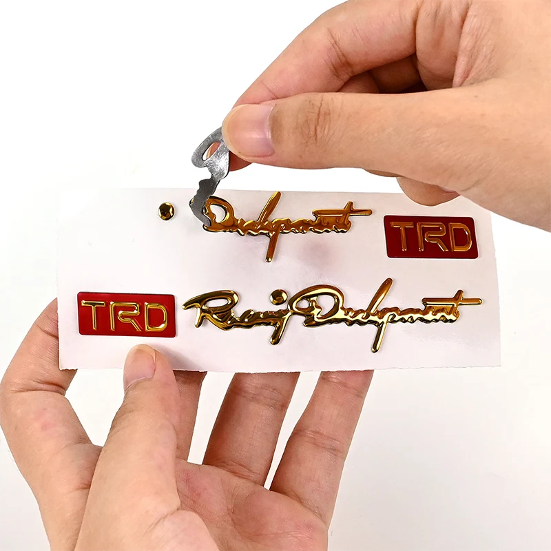 Waterproof 3D soft Emblem